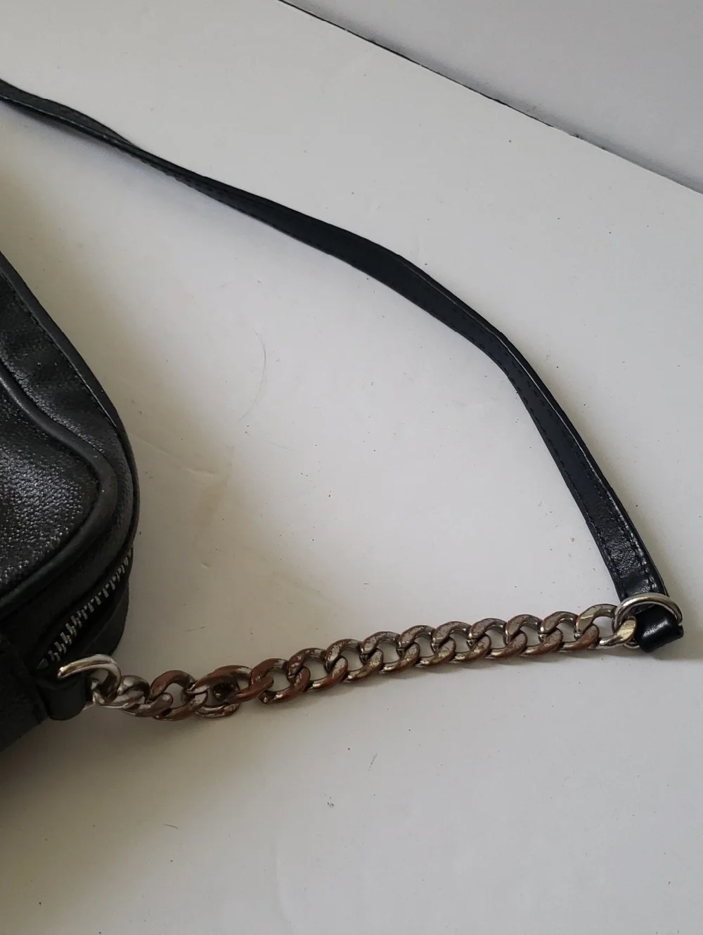 Michael Kors Black Monogram Crossbody Bag